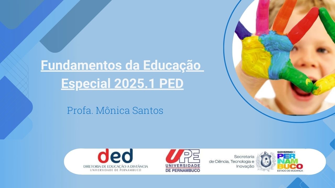 Fundamentos da Educação Especial | PED 2025.1