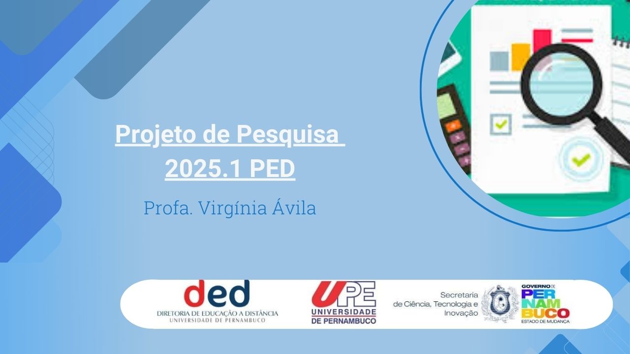 Projeto de Pesquisa | PED 2025.1
