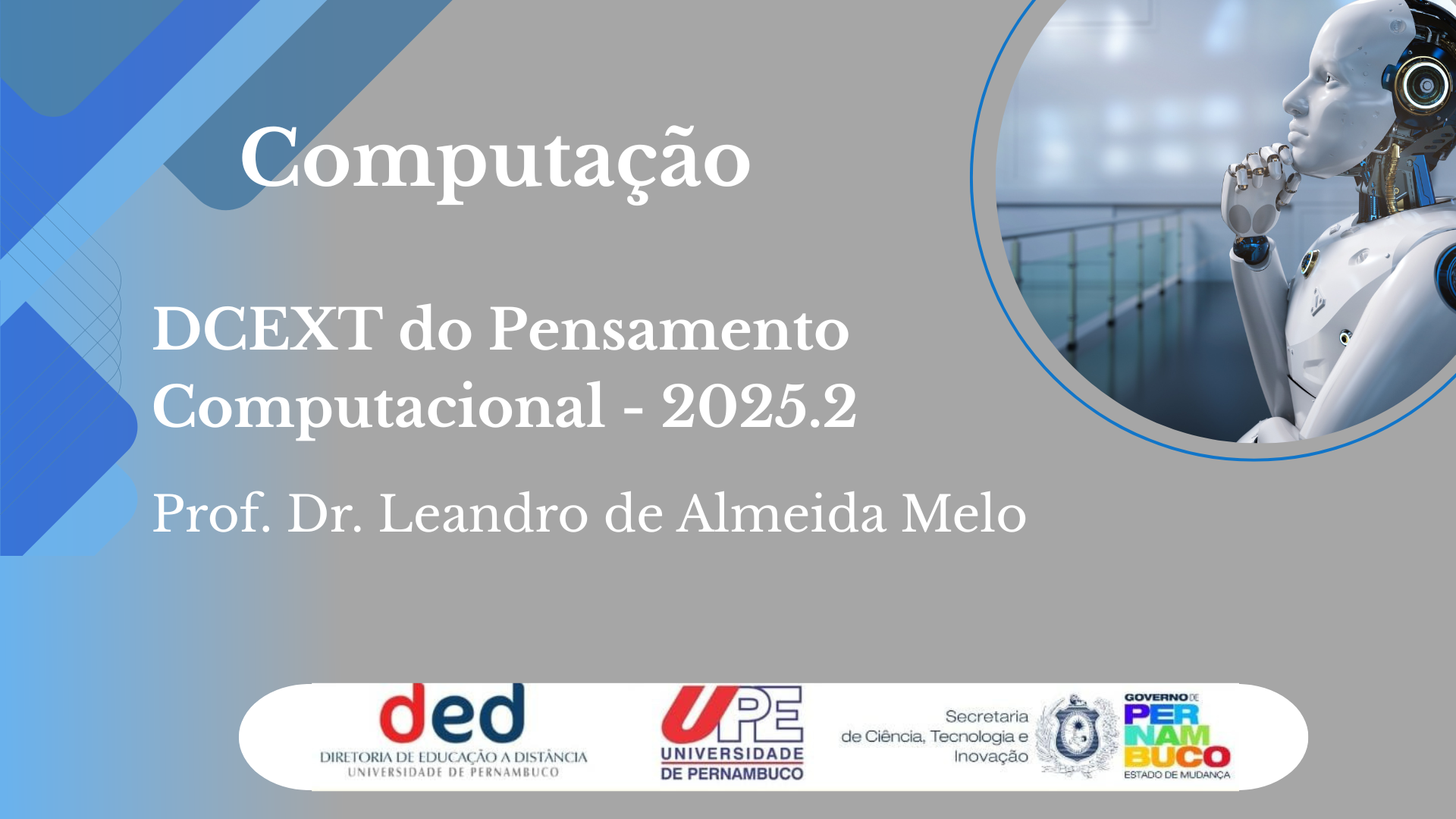 D5- DCEXT do Pensamento Computacional| 2025.2